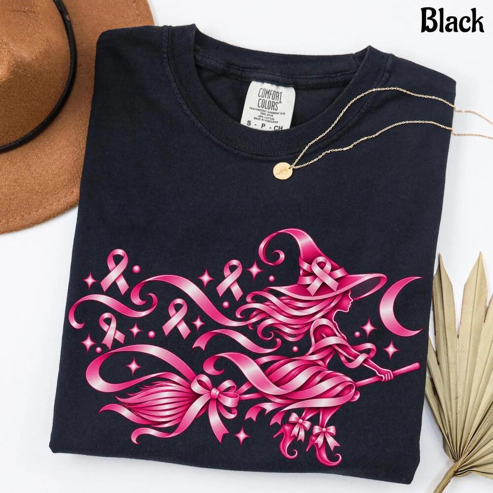 Awareness Witch Shirt, Ribbon Halloween Tee